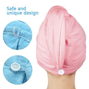 Asciugamano Capelli a Turbante , BETOY 4 pezzi a in... - Ilgrandebazar