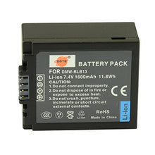 Carica l&#39;immagine nel visualizzatore di Gallery, DSTE Ricambio Batteria per Panasonic DMW-BLB13 DMW-BLB13E DMW-BLB13GK Lumix...