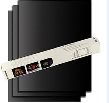 Carica l&#39;immagine nel visualizzatore di Gallery, EXTSUD BBQ Griglia Tappetini 40x33cm Set 5 Pz Stuoie 40 x 33 cm, Nero - Ilgrandebazar