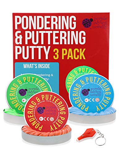 Pasta Intelligente Magica | 3 x Putty Slime | 1 si Illumina al Buio, 2... - Ilgrandebazar