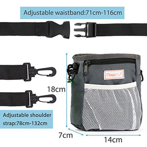 Magicfly Borsa Addestramento Cane, 3 in 1 impermeabile, Porta Premi per...