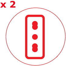 Carica l'immagine nel visualizzatore di Gallery, Poly Pool PP0468.1S Adattatore Triplo Spina Grande e 2 Prese Bivalenti, 1 Pezzo, Nero