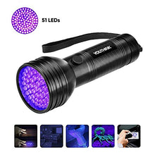 Carica l'immagine nel visualizzatore di Gallery, YOUTHINK Torcia UV, Lampada Ultravioletta 395nm per Animali Cane 51 LEDs