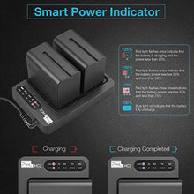 Carica l&#39;immagine nel visualizzatore di Gallery, NP-F970 - Batteria e caricabatterie (doppio canale 30w Quick Charger), Pixel...
