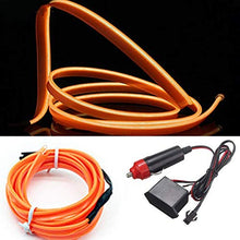 Carica l'immagine nel visualizzatore di Gallery, DoMyfit Lampada per Interni a LED Auto al Neon con 32.8 FT/10M, arancione