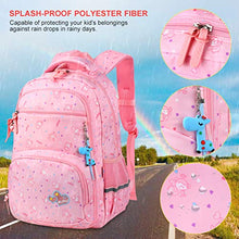 Carica l&#39;immagine nel visualizzatore di Gallery, Vbiger Zaino per bambini Borsa da scuola adorabile All&#39;aperto Casual Rosa 3