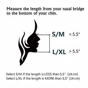 SFUN Maschera da Snorkel, per Snorkeling, easybreath L-XL, rosa L-XL