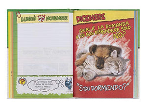 Cucciolotti - Diario 2020/2021 Datato - Amici cucciolotti Blu - Standard