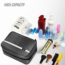 Carica l'immagine nel visualizzatore di Gallery, Beauty Case da Viaggio Uomo Donna, AIOR Borsa Porta Cosmetici Trucchi Nero - Ilgrandebazar