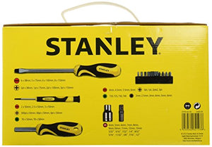 STANLEY STHT0-62143 Set 57 Pezzi Giraviti e Inserti e Chiavi a Bussola