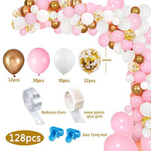 Carica l'immagine nel visualizzatore di Gallery, Evance 128 Pezzi Kit ghirlanda palloncino arco palloncini Rosa 128