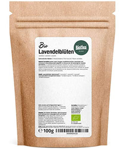 fiori di lavanda Bio (100g) - blu, tutta - Miglior qualità organica - dalla...