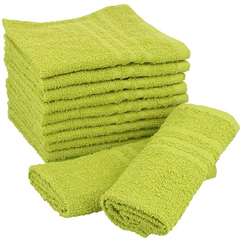 com-four® Asciugamano 12x 30x30 cm, 12 Pezzi - Panni Per La Pulizia - Ilgrandebazar