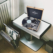 Carica l&#39;immagine nel visualizzatore di Gallery, VIFLYKOO Giradischi, Giradischi vintage con 3 velocità 33/45/78 RPM Vinyl...