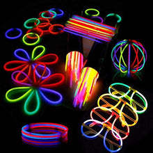 Carica l&#39;immagine nel visualizzatore di Gallery, AYAOQIANG 200 Barre Luminose per Party,Braccialetti Fluorescenti Luminosi... - Ilgrandebazar