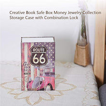 Carica l&#39;immagine nel visualizzatore di Gallery, Cassaforte a forma di libro con password lock, cassaforte portatile, Route 66 - Ilgrandebazar
