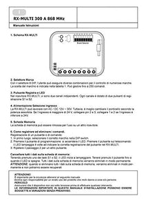 kaser RX Multi Ricevitore Universale 2 Canali Telecomandi Radio X1 pcs - Ilgrandebazar