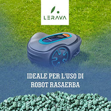 Carica l&#39;immagine nel visualizzatore di Gallery, LERAVA PRIMAVERA concime prato primavera - prato fitto, verde intenso e robusto anziche muschio ed erbacce - Ideale per l&#39;uso di robot rasaerba - 70m²