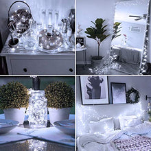 Carica l&#39;immagine nel visualizzatore di Gallery, Olafus 16 Pezzi 2M Stringa Luci LED a Batteria IP68 Bianca Fredda - Ilgrandebazar