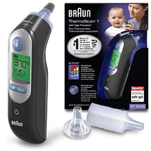 Carica l&#39;immagine nel visualizzatore di Gallery, Braun ThermoScan 7 Termometro Auricolare con Age Precision, Nero - Ilgrandebazar