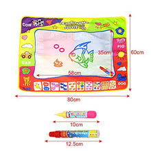 Carica l&#39;immagine nel visualizzatore di Gallery, BelleStyle Doodle Tappeto, 4 Colori Magico Acqua Disegno M, 80cm x 60cm - Ilgrandebazar