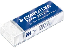 Carica l'immagine nel visualizzatore di Gallery, Staedtler Mars plastic 526 53 Gomma, 40 x 19 x 13 mm, Confezione da 3
