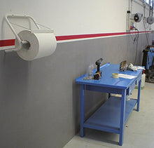 Carica l'immagine nel visualizzatore di Gallery, VERDELOOK Portarotolo a Parete, 39x42 cm, Bianco, Industriale casa a Muro