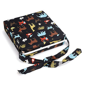 Btsky bambino infantili Kid smontabile rialzo regolabile Black+ Animal - Ilgrandebazar