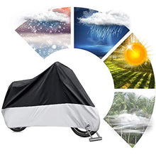 Carica l&#39;immagine nel visualizzatore di Gallery, KOKOMALL Telo Coprimoto Impermeabile 210D Copri Moto Copertura per 4XL - Ilgrandebazar