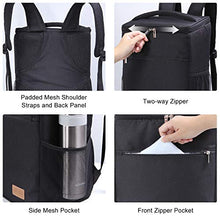 Carica l&#39;immagine nel visualizzatore di Gallery, Lifewit 20L Zaino Termico Borsa Termica Porta Pranzo Frigo Nero