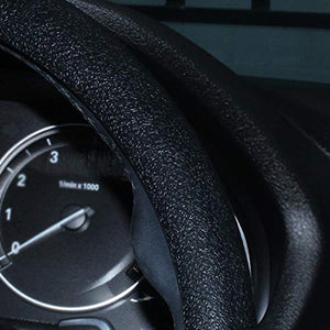 Kuke Coprivolante, Coprivolanti per auto in Silicone 34-40cm (Nero) Nero - Ilgrandebazar