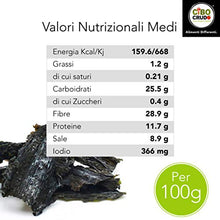 Carica l'immagine nel visualizzatore di Gallery, CiboCrudo Alghe Kombu Bio - 40g - Essiccate al Sole Ricche di Fibre e Sali...