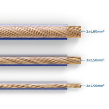 Carica l'immagine nel visualizzatore di Gallery, PureLink SP020-010 Cavo dell'altoparlante 2 x 4.0mm² (99.9% 10m, trasparente
