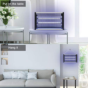 JBHOO Lampada Anti Zanzara 20W Zanzariera Elettrica con Luce UV Attirare,...