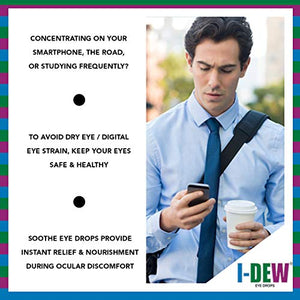 I-DEW Soothe Daytime - Sollievo istantaneo per gli occhi asciutti, colliri... - Ilgrandebazar