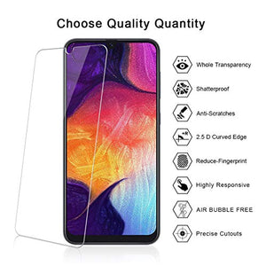 TAURI [3 Pezzi Pellicola Protettiva per Samsung Galaxy A50 Vetro Temperato... - Ilgrandebazar