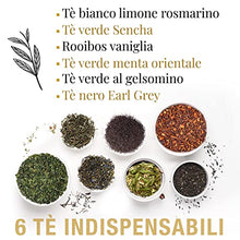 Carica l'immagine nel visualizzatore di Gallery, ORIGEENS Cofanetto TE BIO L’ESSENTIELLE | Assortimento di Te Verde - Rooibos - Te Nero - Te Bianco | Confezione Regalo