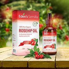 Carica l&#39;immagine nel visualizzatore di Gallery, Olio di Rosa Mosqueta Puro al 100% - 120ml - Flacone con contagocce da - Ilgrandebazar