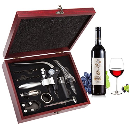 Set Apribottiglie,Smaier Cavatappi a Coniglio, Kit Accessori per Of 9 - Ilgrandebazar