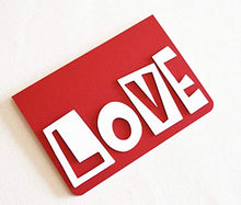 Carica l&#39;immagine nel visualizzatore di Gallery, Big love - amore - san valentino - biglietto d&#39;auguri (formato 10,5 x 15 cm)... - Ilgrandebazar