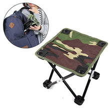 Carica l'immagine nel visualizzatore di Gallery, EKKONG Sgabello Pieghevole da Pesca/Campeggio/Escursione/Trekking, Sedia...