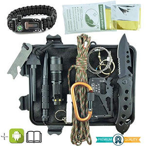 Kit Sopravvivenza Militare Professionale di Terza Generazione Emergenza...