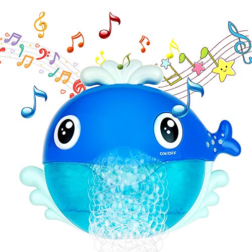 MOOKLIN ROAM Giocattoli da Bagno a Forma di Balena, Macchina a Bolle di...