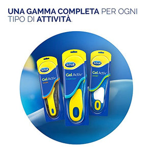 Scholl Solette Scarpe Quotidiane Gel Activ Everyday per Uomo, 40-46 Uomo
