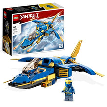 Carica l&#39;immagine nel visualizzatore di Gallery, LEGO 71784 NINJAGO Jet-Fulmine di Jay - EVOLUTION, Set Aereo Giocattolo Potenziabile, Aeroplano da Costruire, Idea Regalo di Compleanno per Bambini e Bambine