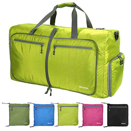 Pujuas Borsa da Viaggio, 85L Leggero Bagaglio Viaggio Verde Chiaro