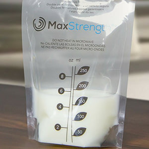 Contenitori per lo stoccaggio del latte materno Set da 120 pz, 8 oz 120pc - Ilgrandebazar