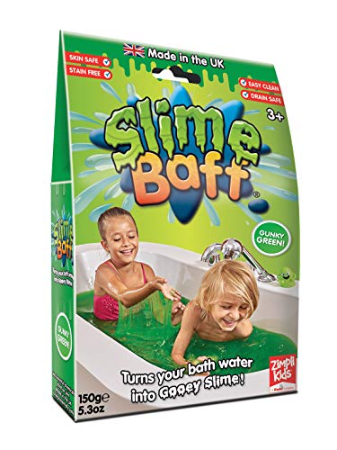 Slime Baff - Polvere da Bagno, 150 g, Colore: Verde - Ilgrandebazar