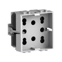 Carica l&#39;immagine nel visualizzatore di Gallery, 4Box 4B.L.H21, Side, Presa da Incasso Multistandard 1 Schuko + 2 Grigio - Ilgrandebazar