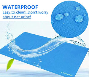Cadosoigh Tappetino rinfrescante Cani 120 * 70cm - Gel Non XL (120X70 cm)